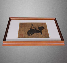 贺州书画装裱配框服务案例